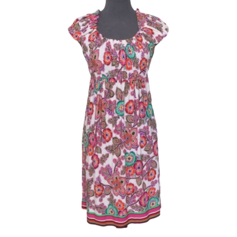 London Times Floral Print Dress 6
